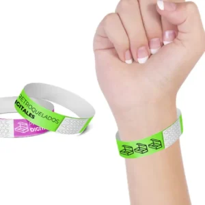 Brazaletes para fiestas Tyvek