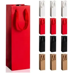 Bolsas promocionales para botellas de vino