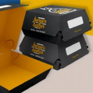 Cajas de Hamburguesas Impresas