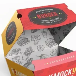 Cajas para Hamburguesas Personalizadas