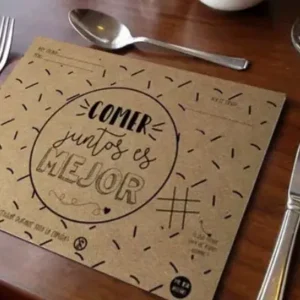 Manteles de papel Kraft para restaurante