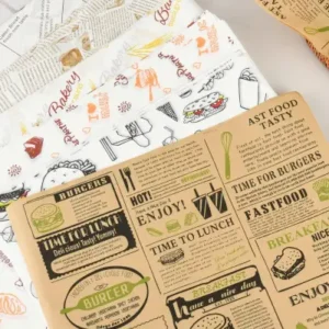 Papel Antigrasa con Marca Propia