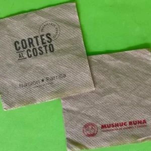 Servilletas de papel personalizadas