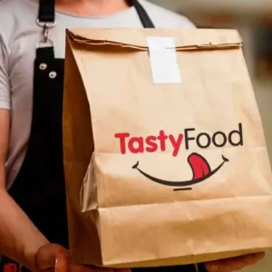 Bolsas de Papel Kraft para Envió de Comida