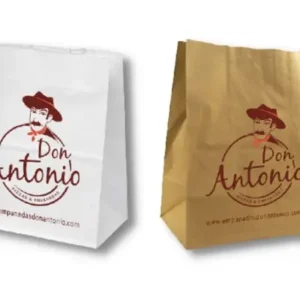 Bolsas de Papel Kraft para Envió de Comida