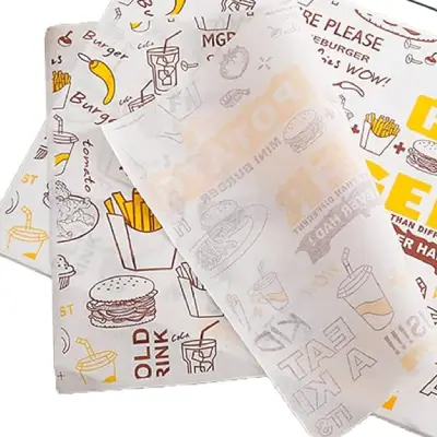 Papel Antigrasa Personalizado