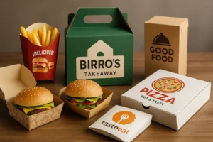 Cómo las cajas y empaques personalizados para restaurantes potencian tu negocio