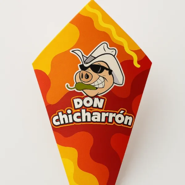 Cono Personalizado para Frituras Costa Rica