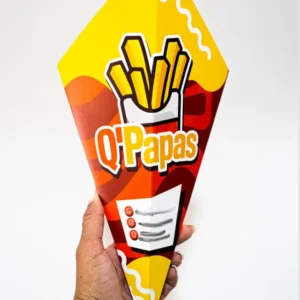 Conos para Papas Fritas Personalizados Costa Rica