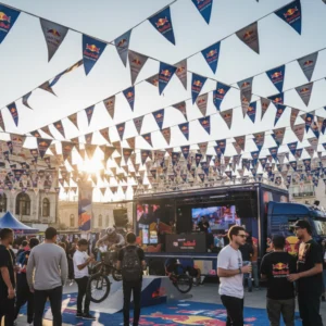 Banderines Personalizados y Publicitarios para actividades al aire libre