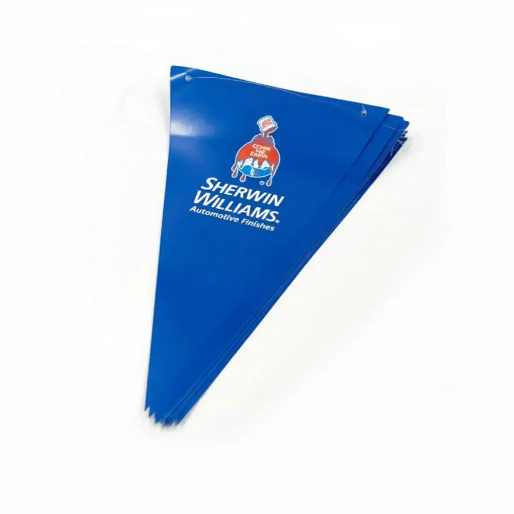 Banderin Publicitario Personalizado limpreso a color Lona Vinílica para exteriones