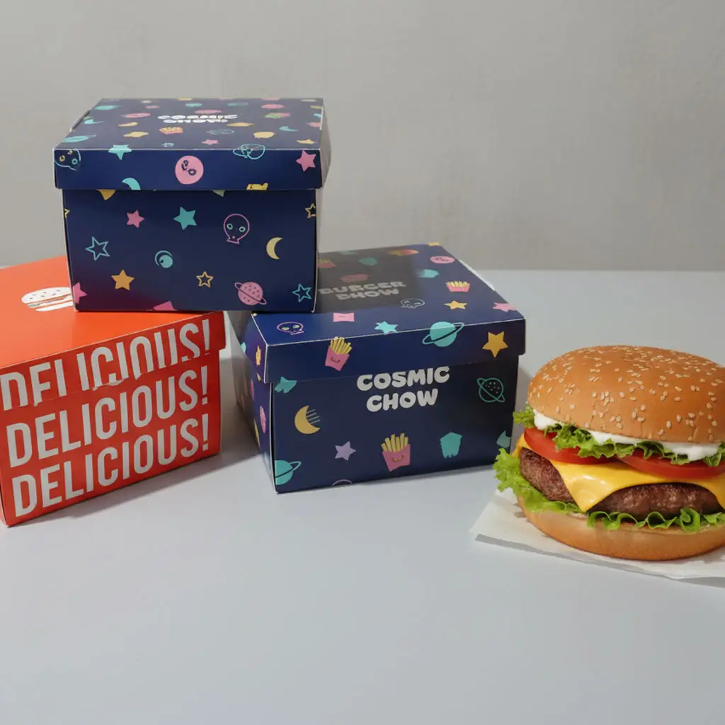 Cajas de Hamburguesas Personalizadas Costa Rica
