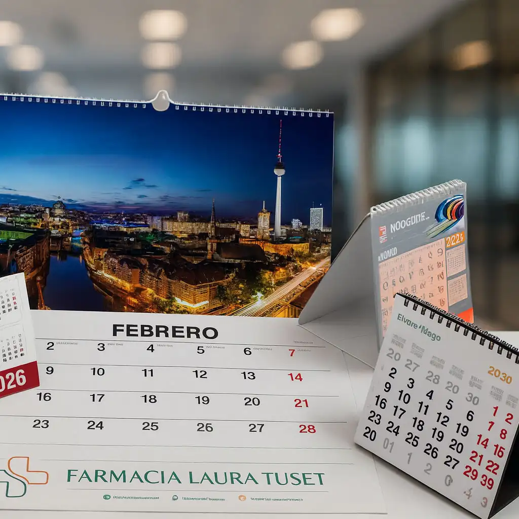 Calendarios personalizados corporativos 2026 la imprenta costa rica