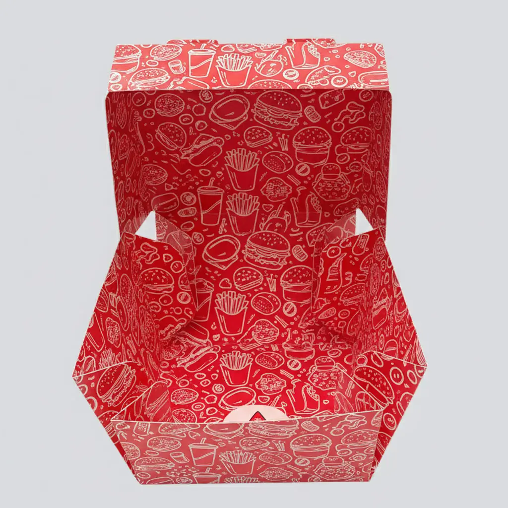 caja de carton personalizada para hamburguesas costa rica