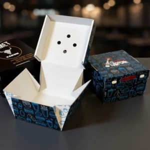 caja para hamburguesa impresion personalizada a dos tintas