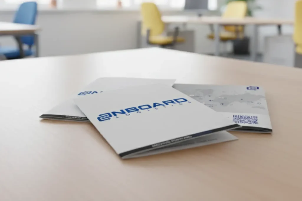 Brochures acabado matte