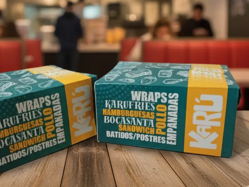 Caja de Empaque de Comida para Combos en Costa Rica