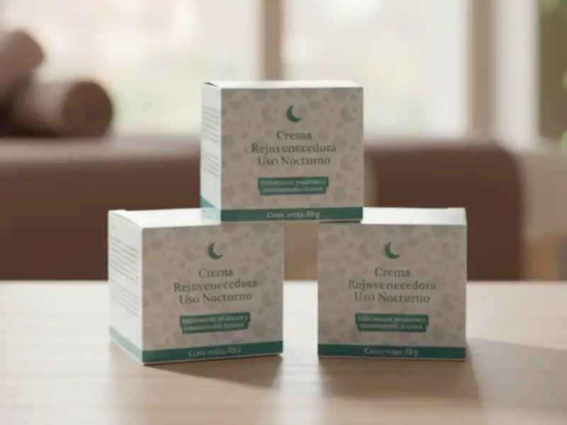 Caja Impresa Personalizada para Crema