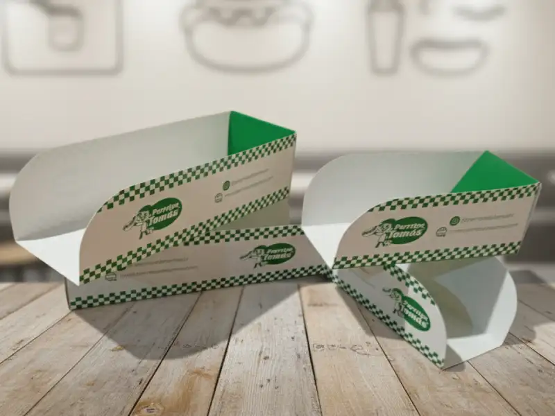 Donde imprimir Cajas Personalizadas para Hot Dogs