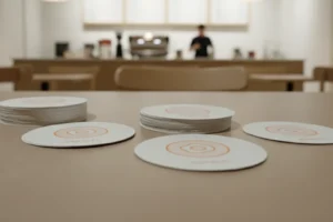 Posavasos de Cartón Absorbente