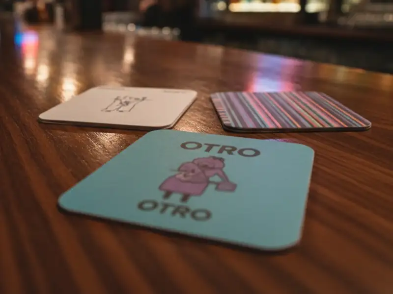 Posavasos Impresos a Color en Cartón Absorbente Costa Rica